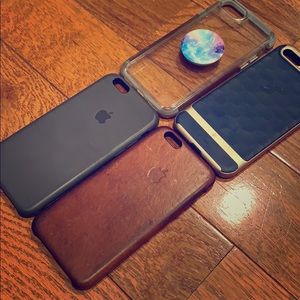 iPhone cases LOT of 4. Fits iPhones 7, 7s, 8, 8s